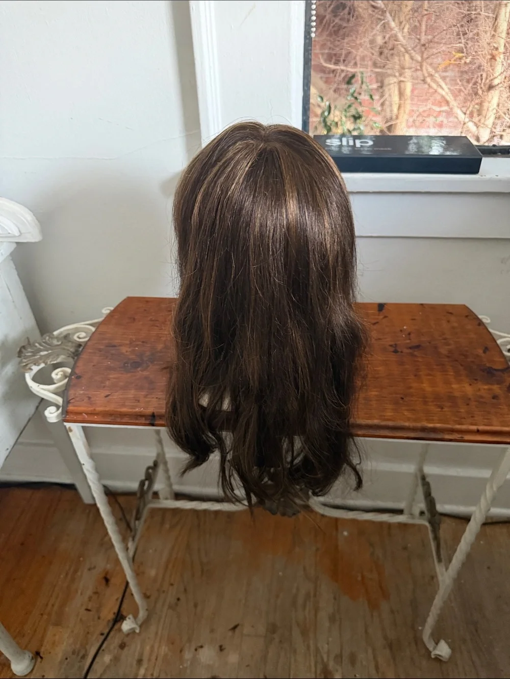 #312 Synthetic Long Topper- Chestnut Brown Women’s